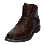 bugatti Lace-up Boots – Mid-Brown