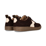 SALAMANDER Sneaker – Dark Brown/Offwhite