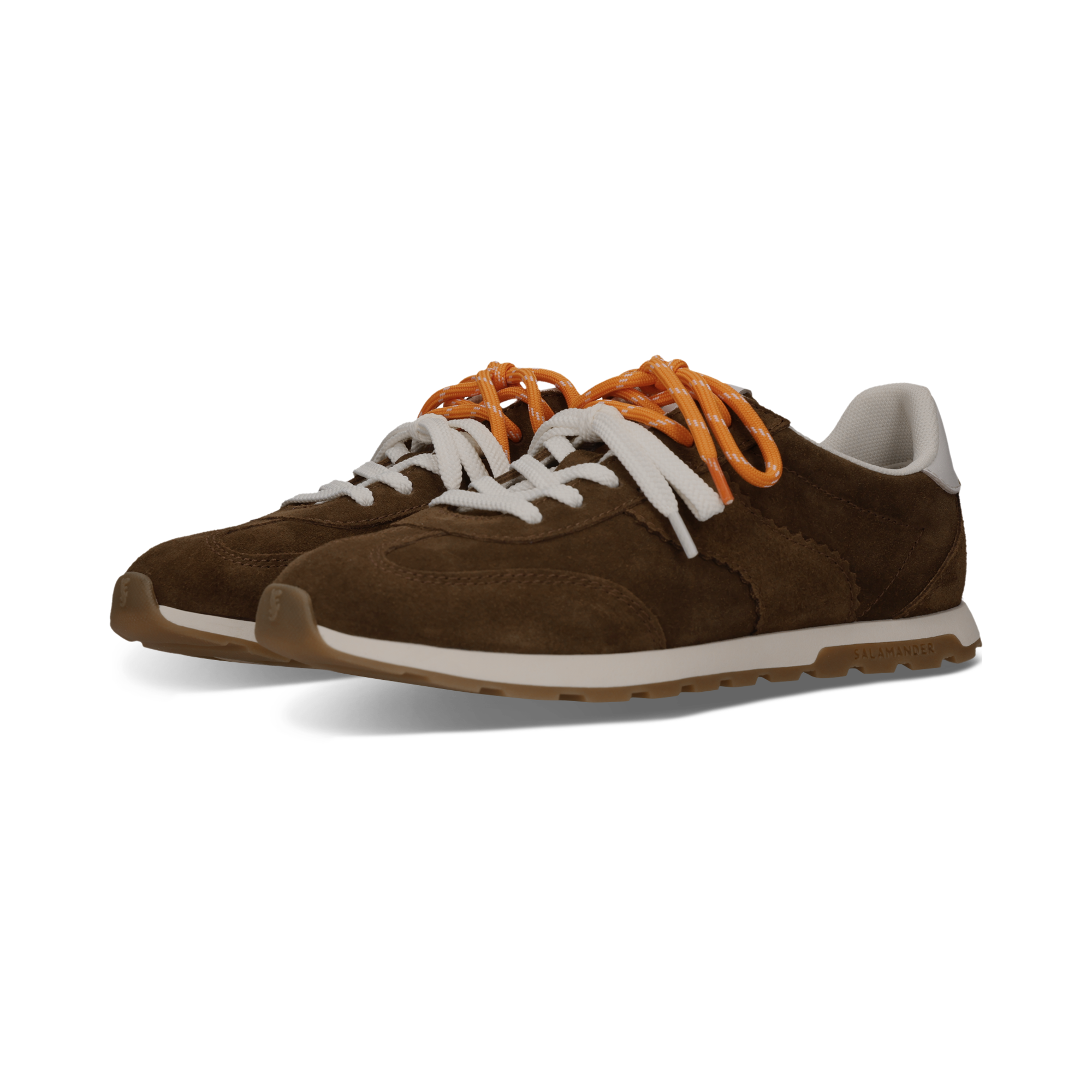 SALAMANDER Sneaker – Brown/Offwhite